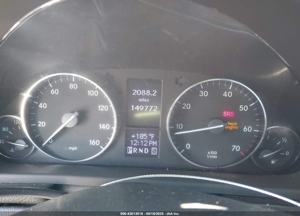 2007 MERCEDES-BENZ C 230 SPORT VIN: WDBRF52H07F909402