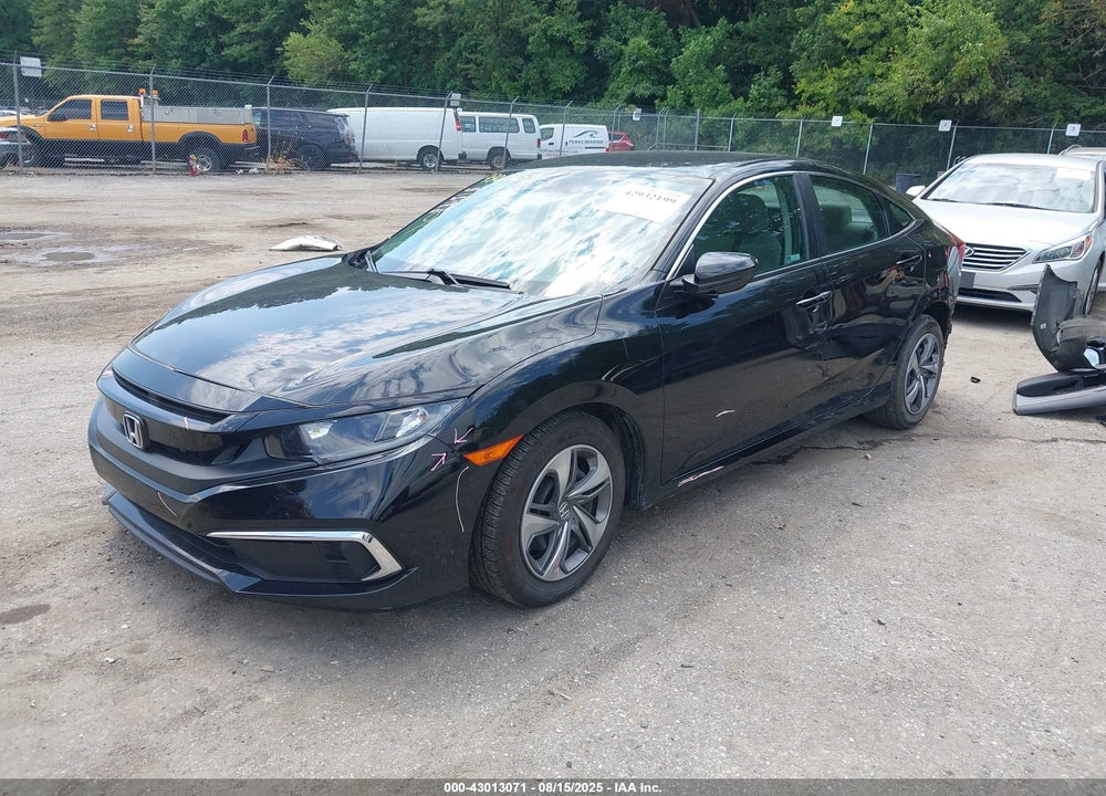 2019 HONDA CIVIC VIN: 2HGFC2F65KH559570