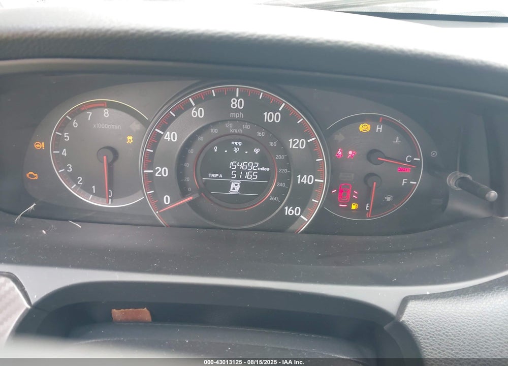 2017 HONDA ACCORD VIN: 1HGCR2F58HA164332