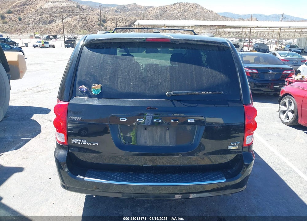 2019 DODGE GRAND CARAVAN SXT VIN: 2C4RDGCG3KR743824