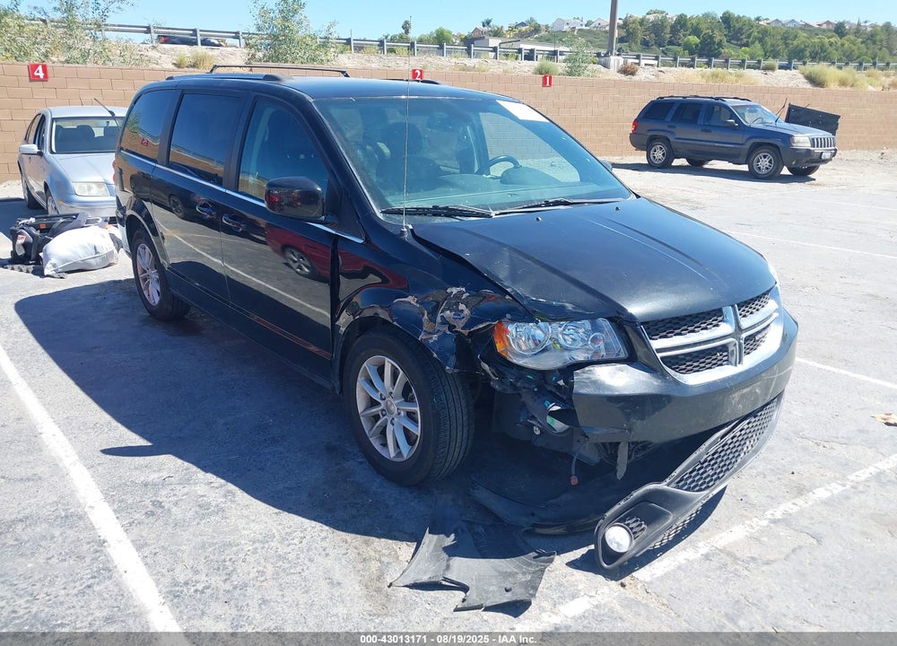 2019 DODGE GRAND CARAVAN SXT VIN: 2C4RDGCG3KR743824