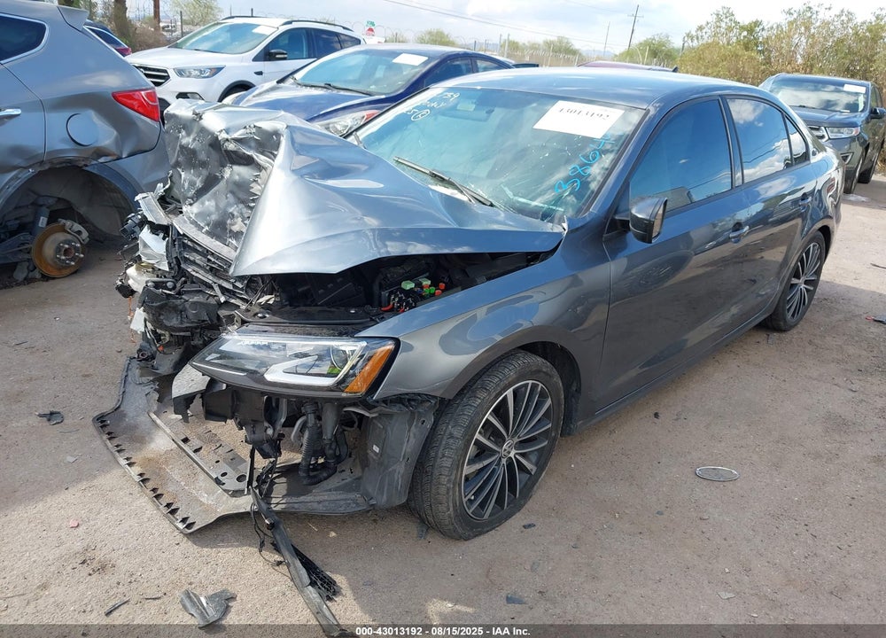 2016 VOLKSWAGEN JETTA 1.8T SPORT VIN: 3VWD17AJ7GM386497