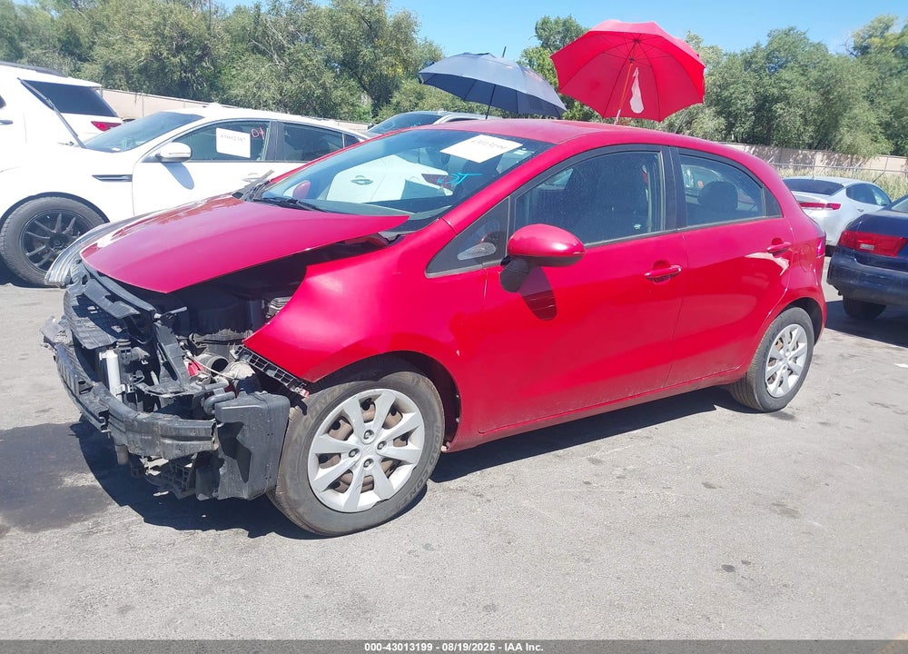 2014 KIA RIO VIN: KNADM5A38E6323063