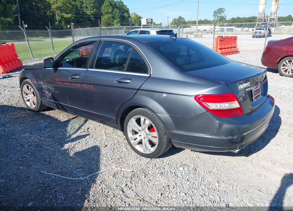2008 MERCEDES-BENZ C CLASS VIN: WDDGF54X48F041702
