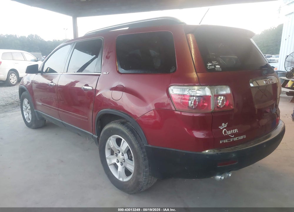 2008 GMC ACADIA SLT-1 VIN: 1GKER23778J224439
