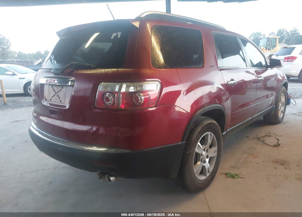 2008 GMC ACADIA SLT-1 VIN: 1GKER23778J224439
