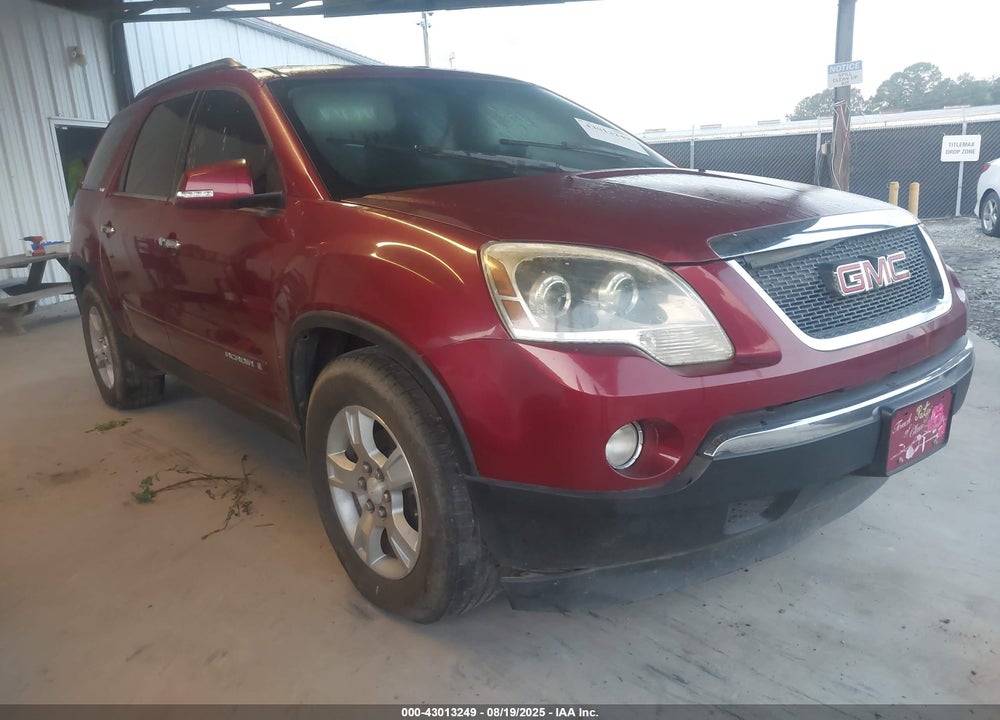 2008 GMC ACADIA SLT-1 VIN: 1GKER23778J224439