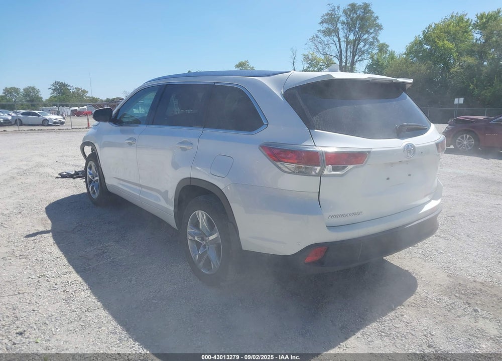 2015 TOYOTA HIGHLANDER VIN: 5TDDKRFH8FS120969