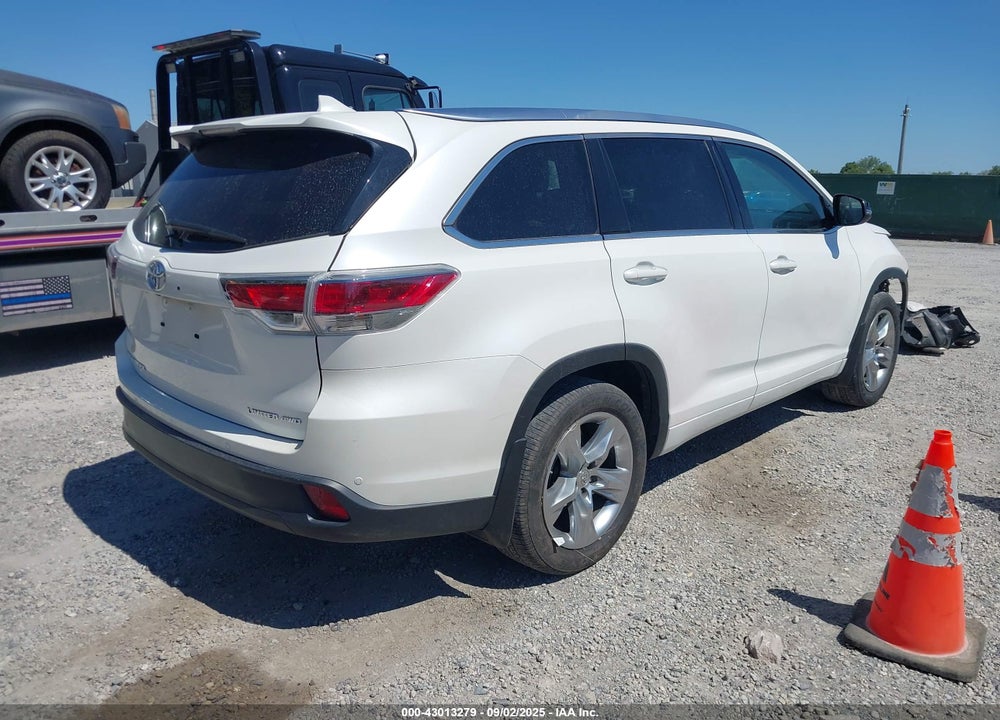 2015 TOYOTA HIGHLANDER VIN: 5TDDKRFH8FS120969