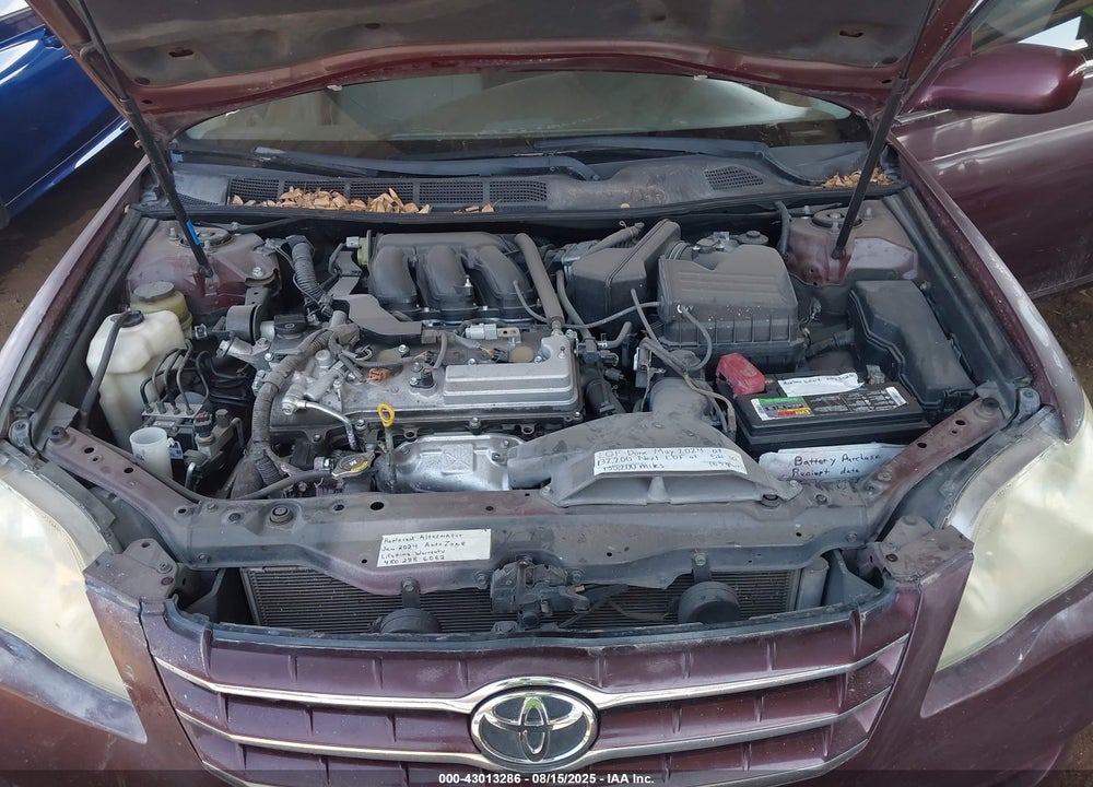 2005 TOYOTA AVALON XL VIN: 4T1BK36B75U012266
