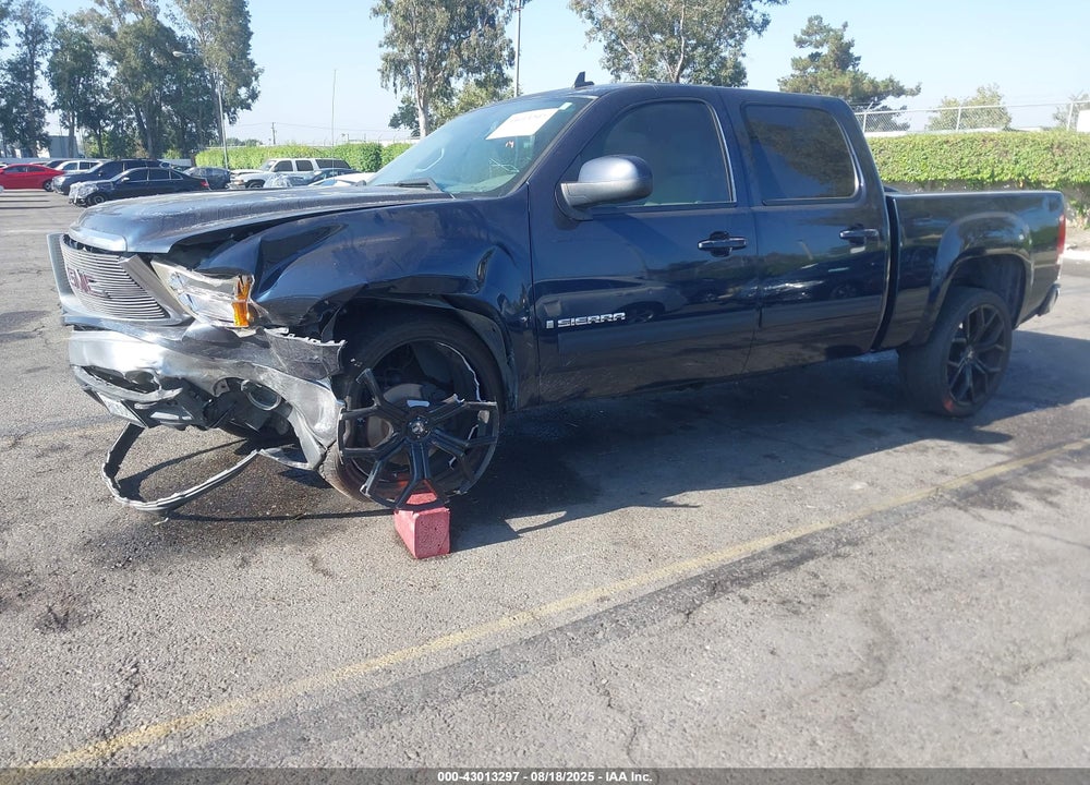 2008 GMC SIERRA 1500 SLE1 VIN: 3GTEC13008G122833