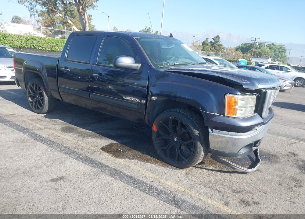 2008 GMC SIERRA 1500 SLE1 VIN: 3GTEC13008G122833