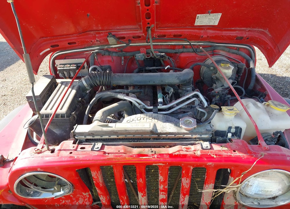 2006 JEEP WRANGLER X VIN: 1J4FA39S66P777970