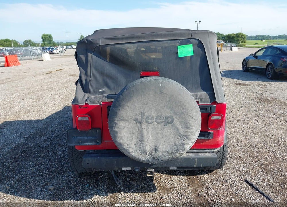 2006 JEEP WRANGLER X VIN: 1J4FA39S66P777970