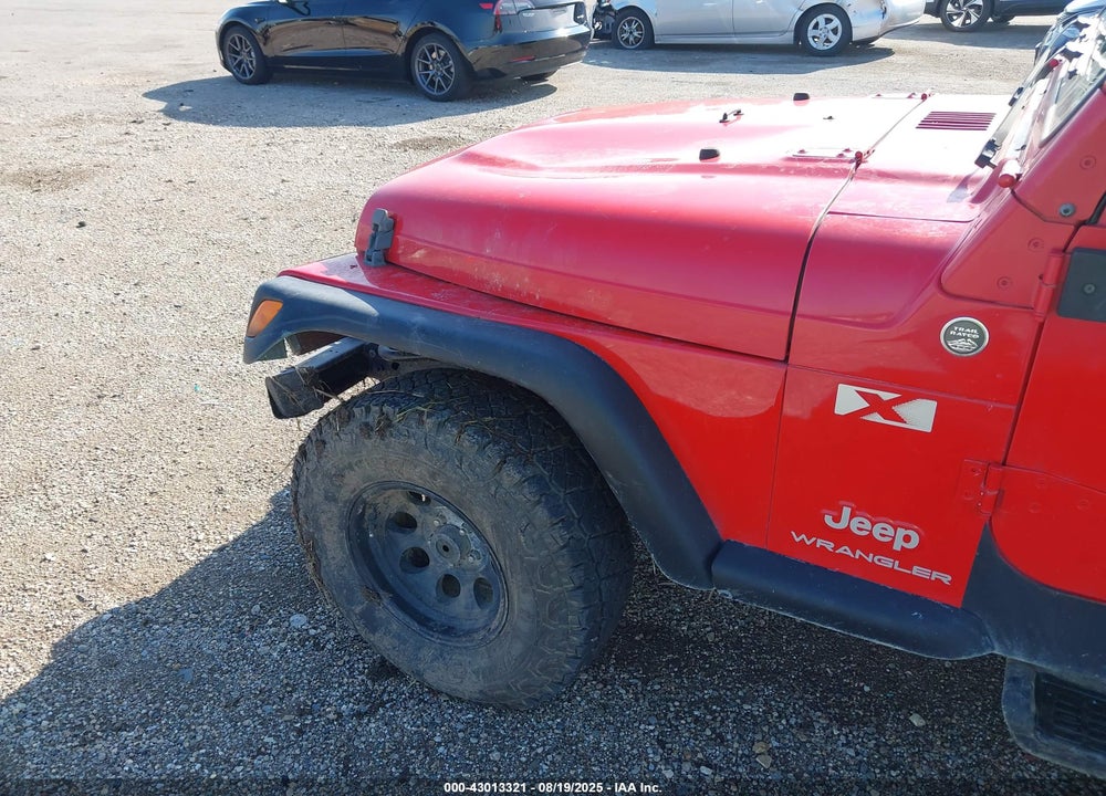 2006 JEEP WRANGLER X VIN: 1J4FA39S66P777970