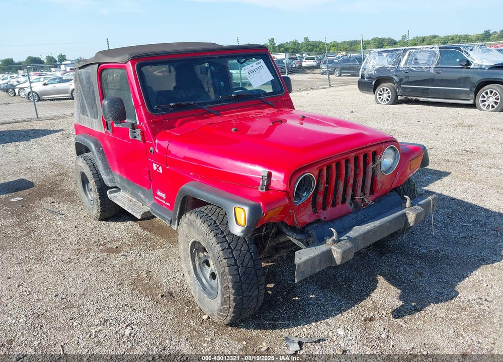 2006 JEEP WRANGLER X VIN: 1J4FA39S66P777970