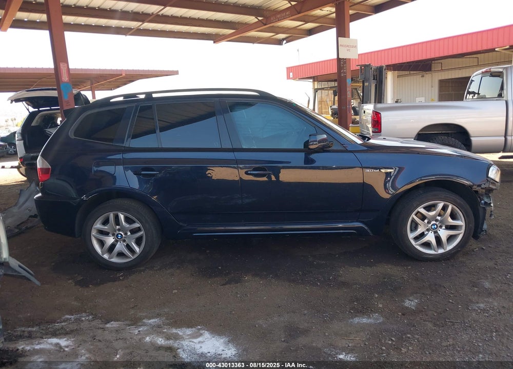 2007 BMW X3 VIN: WBXPC93417WF21945