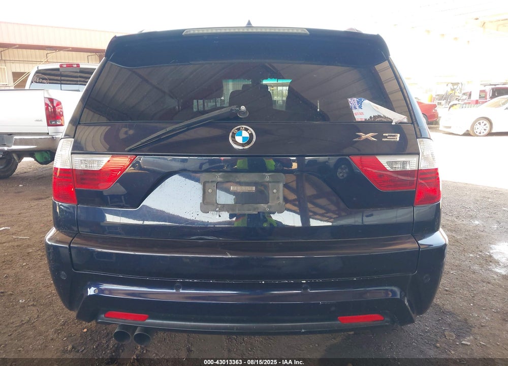 2007 BMW X3 VIN: WBXPC93417WF21945
