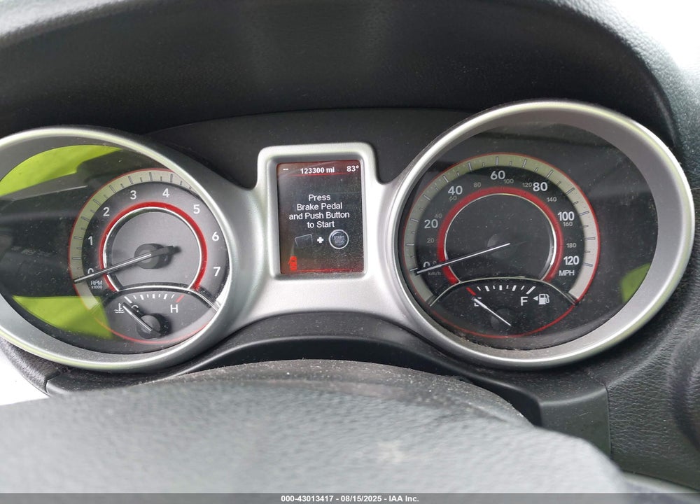 2012 DODGE JOURNEY CREW VIN: 3C4PDDDG6CT181632
