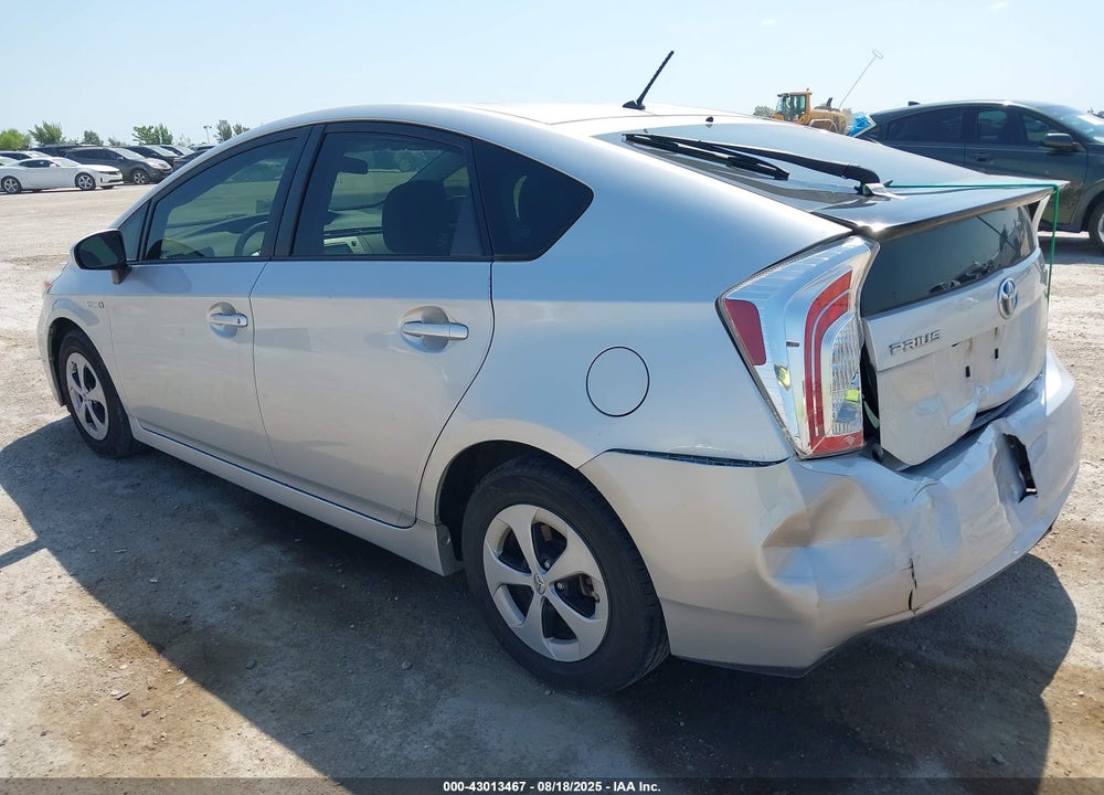 2015 TOYOTA PRIUS VIN: JTDKN3DU0F0480834