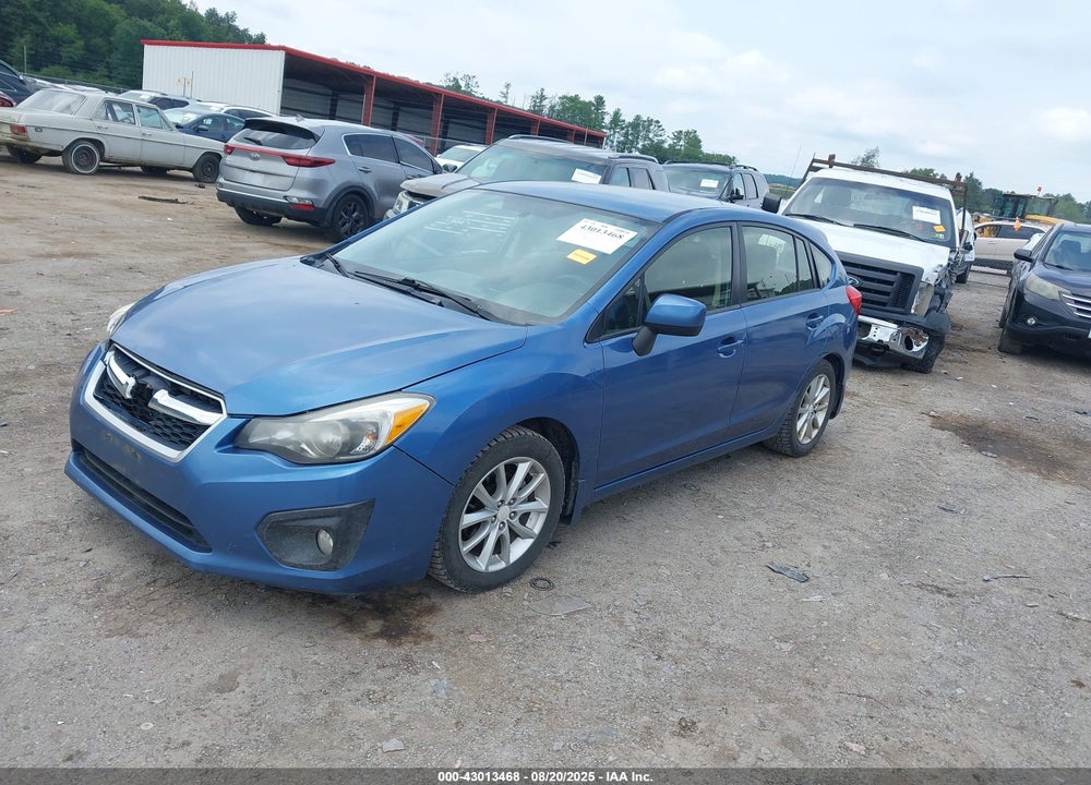 2014 SUBARU IMPREZA 2.0I PREMIUM VIN: JF1GPAC64E8225200