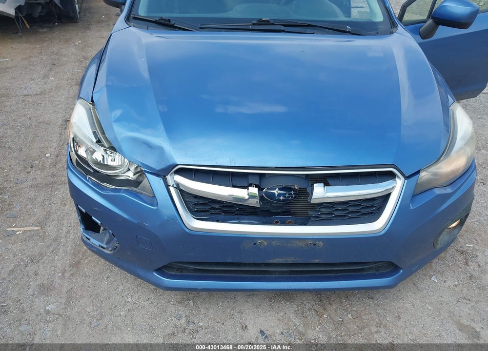 2014 SUBARU IMPREZA 2.0I PREMIUM VIN: JF1GPAC64E8225200