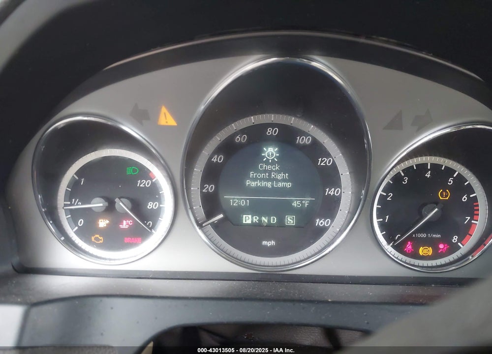 2009 MERCEDES-BENZ C 300 LUXURY/SPORT VIN: WDDGF54X39R082760