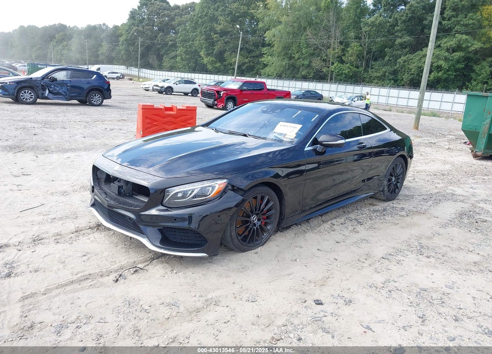 2016 MERCEDES-BENZ S CLASS VIN: WDDXJ8FB1GA013109