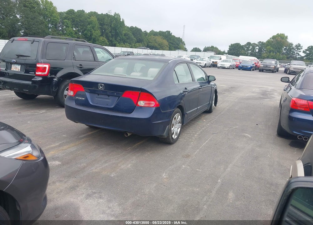 2007 HONDA CIVIC LX VIN: 1HGFA16507L137305