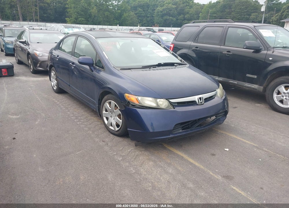 2007 HONDA CIVIC LX VIN: 1HGFA16507L137305