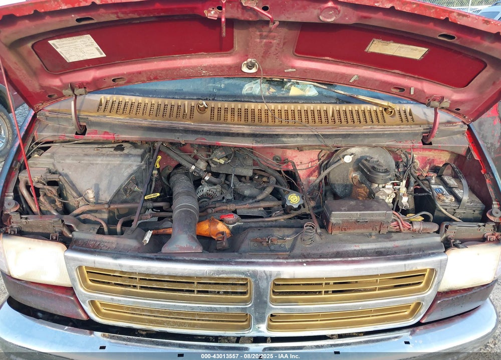 1997 DODGE RAM VAN 2500 COMMERCIAL VIN: 2B6HB21X9VK515657