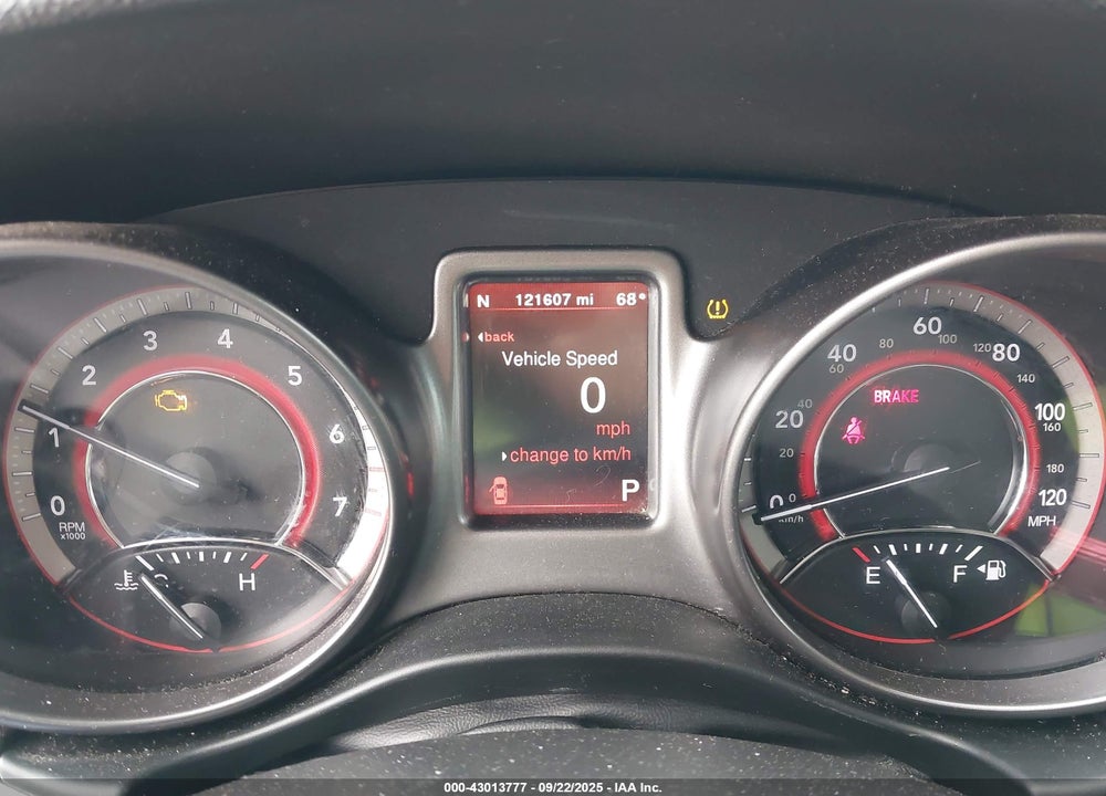 2017 DODGE JOURNEY VIN: 3C4PDCGB3HT566096