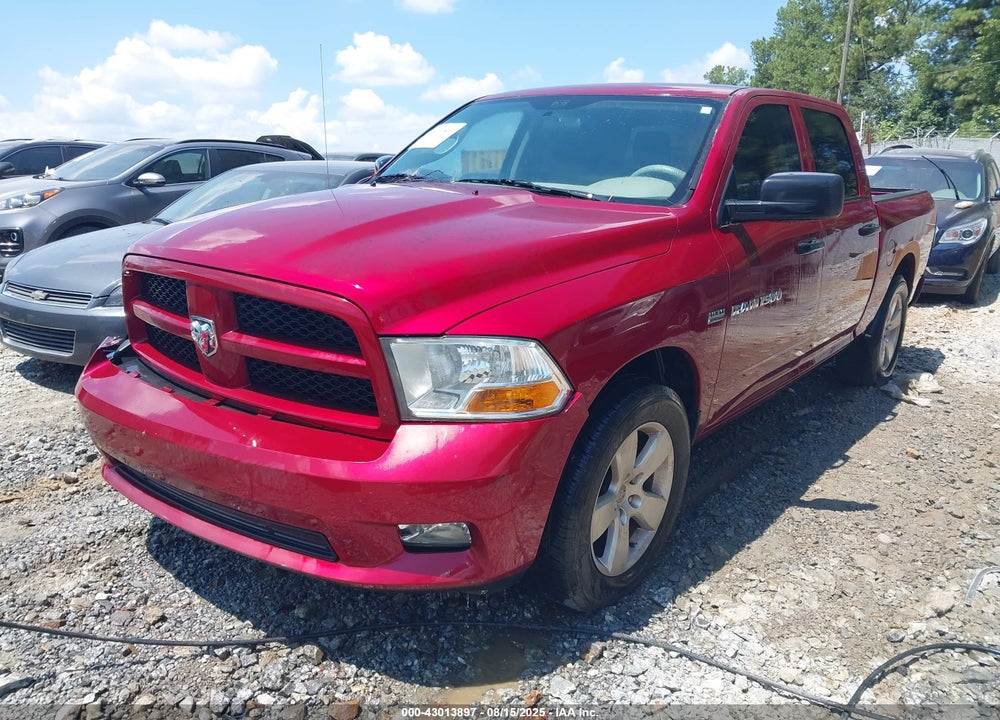 2012 RAM 1500 VIN: 1C6RD6KT3CS246353