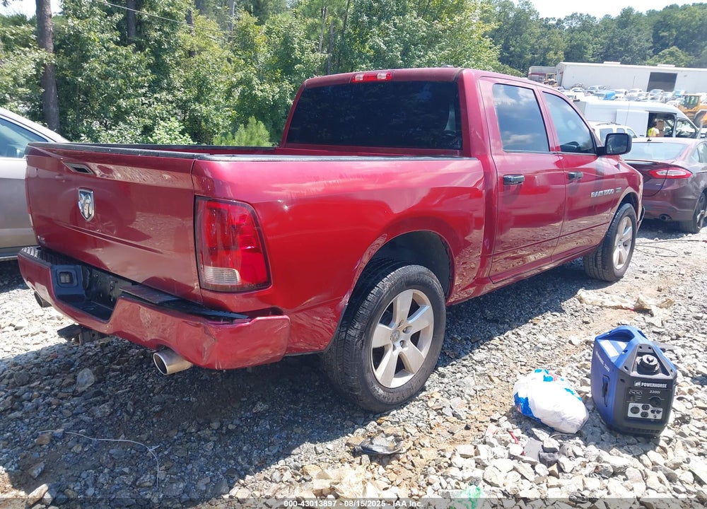 2012 RAM 1500 VIN: 1C6RD6KT3CS246353