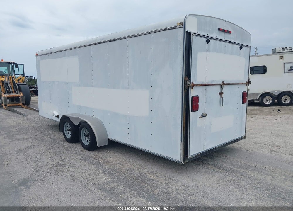 2000 ROADRUNNER TRAILER CARGO VIN: 1Z9BV2021YF147018