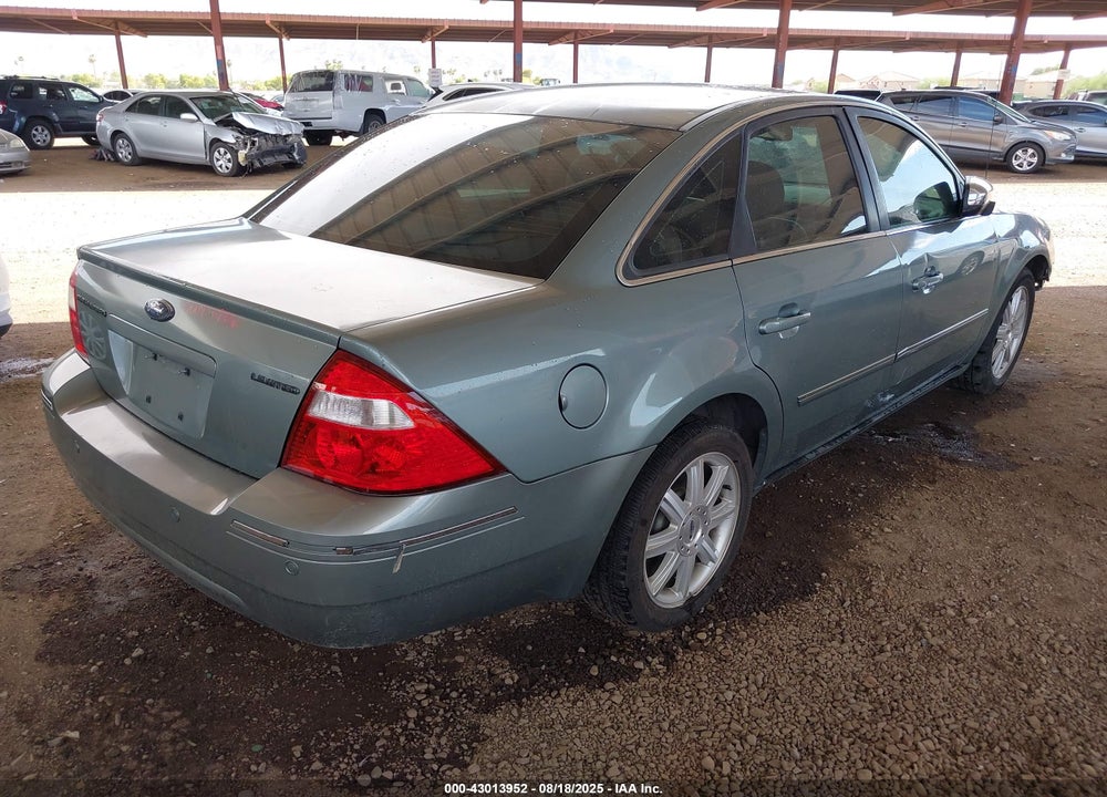 2006 FORD FIVE HUNDRED LIMITED VIN: 1FAFP25146G139668