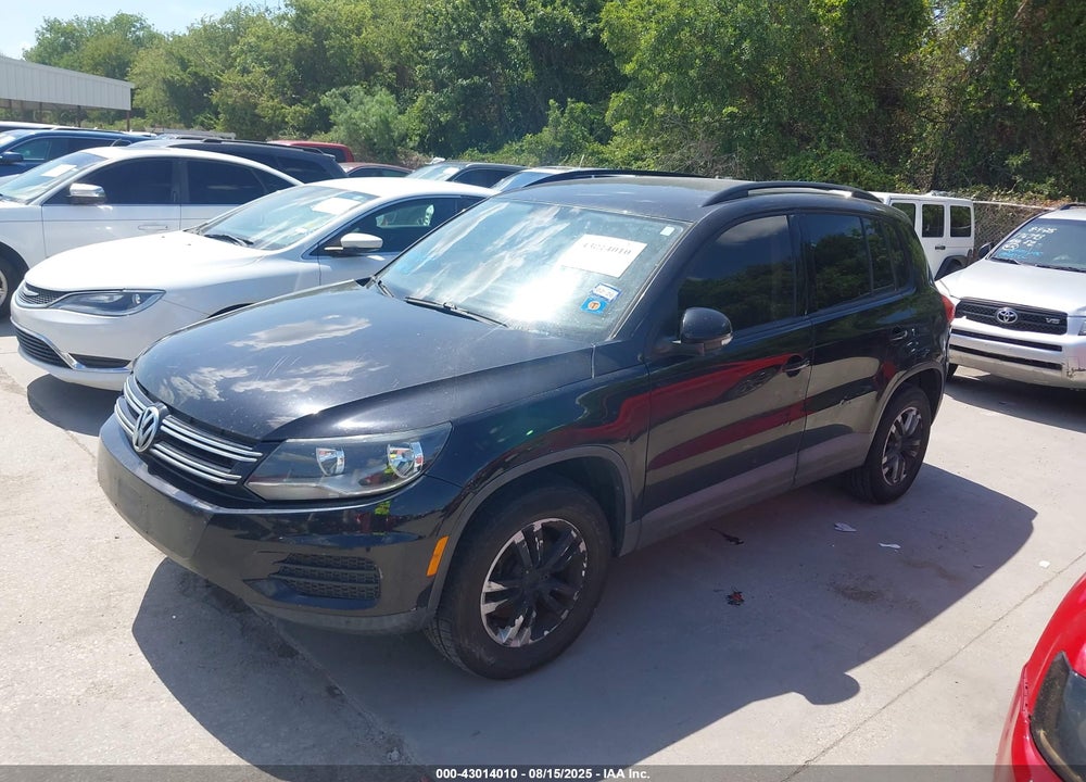 2015 VOLKSWAGEN TIGUAN VIN: WVGAV7AX5FW611282