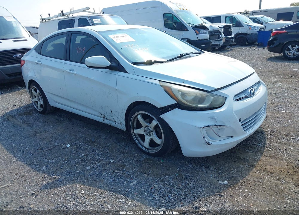 2012 HYUNDAI ACCENT GLS VIN: KMHCT4AE7CU249622