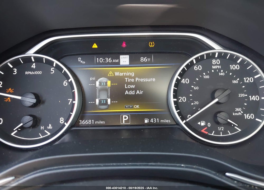 2020 NISSAN MAXIMA SL XTRONIC CVT VIN: 1N4AA6DV1LC383739
