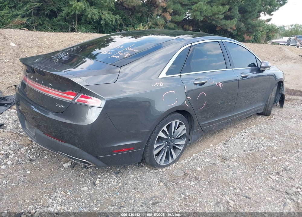 2017 LINCOLN MKZ VIN: 3LN6L5MUXHR646164