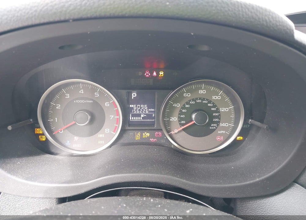 2015 SUBARU FORESTER VIN: JF2SJARC4FH431428