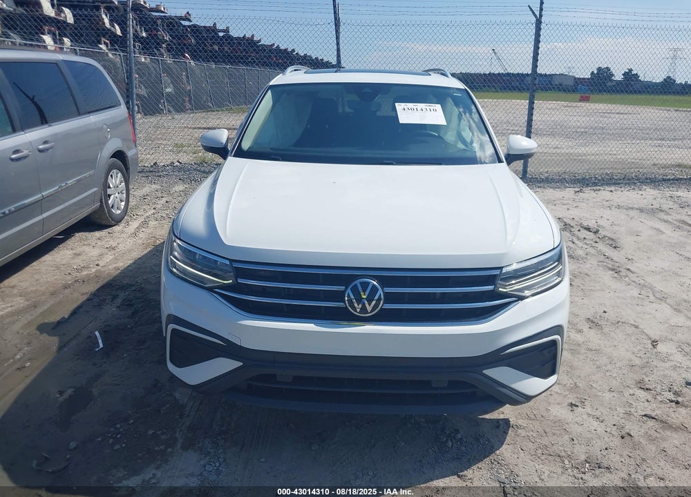 2022 VOLKSWAGEN TIGUAN 2.0T SE VIN: 3VV3B7AX4NM008412