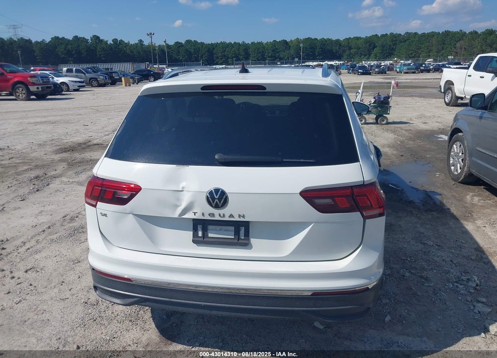 2022 VOLKSWAGEN TIGUAN 2.0T SE VIN: 3VV3B7AX4NM008412