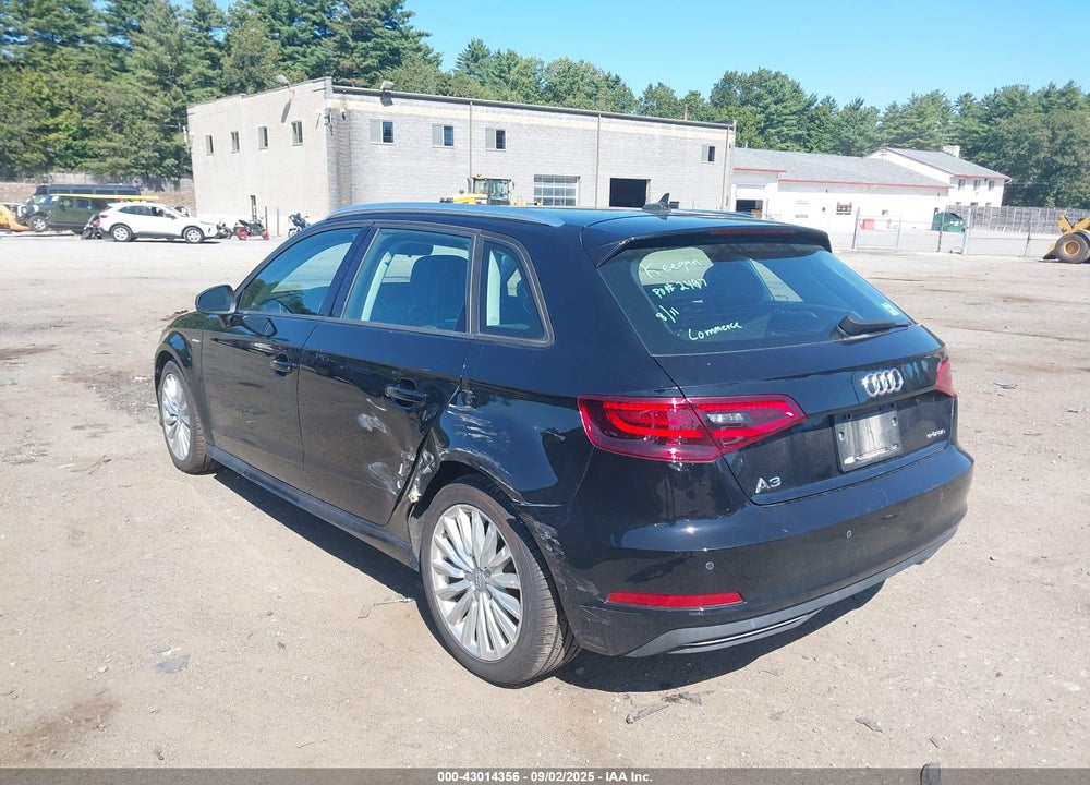 2016 AUDI A3 E-TRON VIN: WAUUPBFF7GA095632