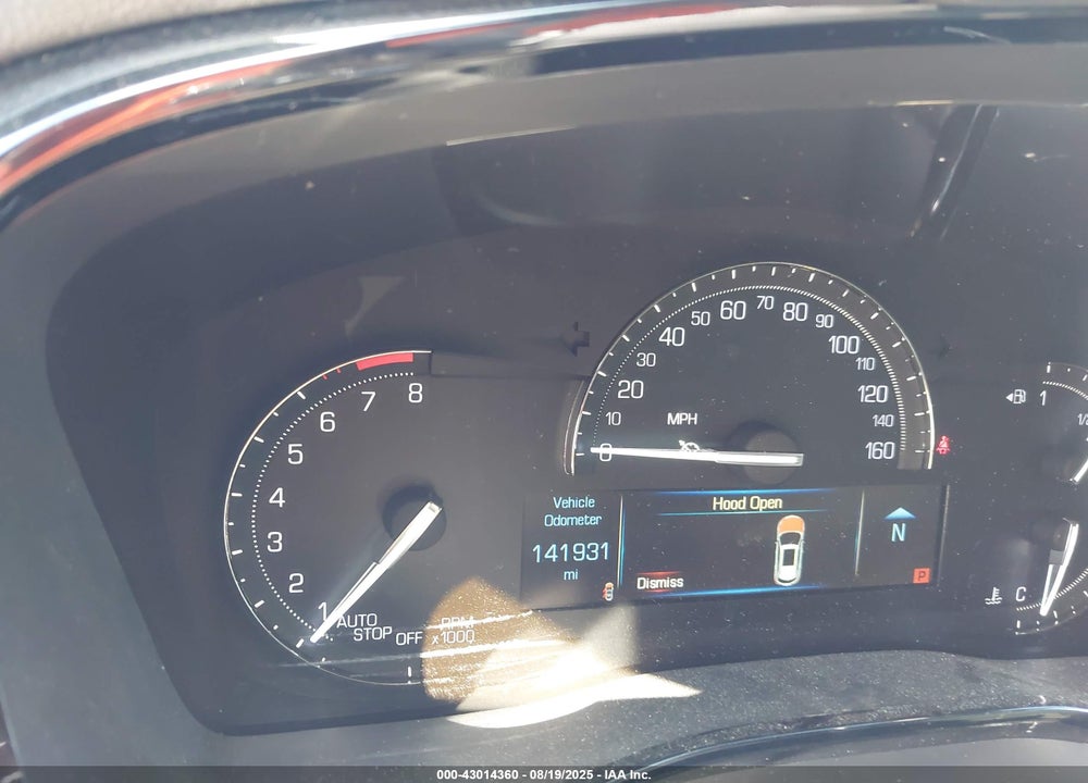 2019 CADILLAC XT5 LUXURY VIN: 1GYKNDRS1KZ119707