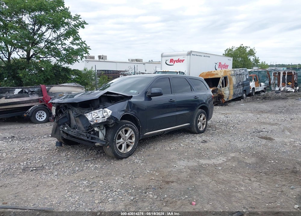 2013 DODGE DURANGO VIN: 1C4RDJAG3DC500574