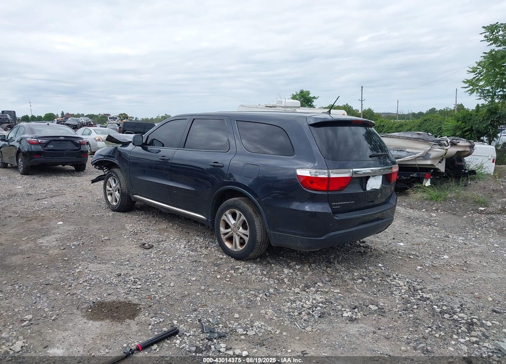 2013 DODGE DURANGO VIN: 1C4RDJAG3DC500574