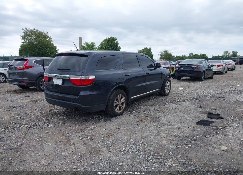 2013 DODGE DURANGO VIN: 1C4RDJAG3DC500574