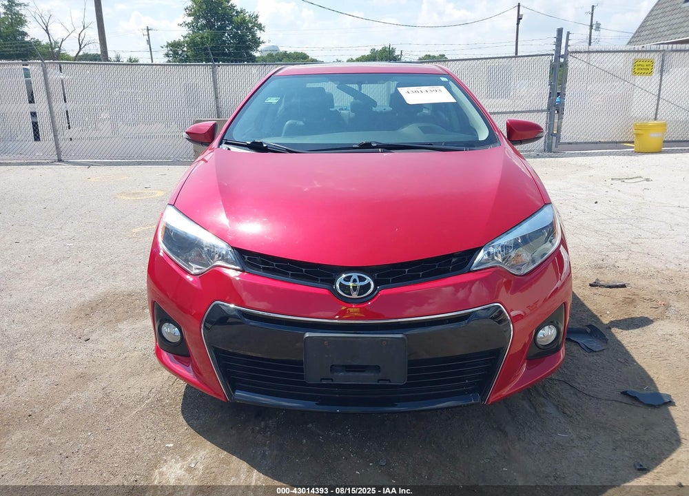 2016 TOYOTA COROLLA VIN: 2T1BURHE7GC638375