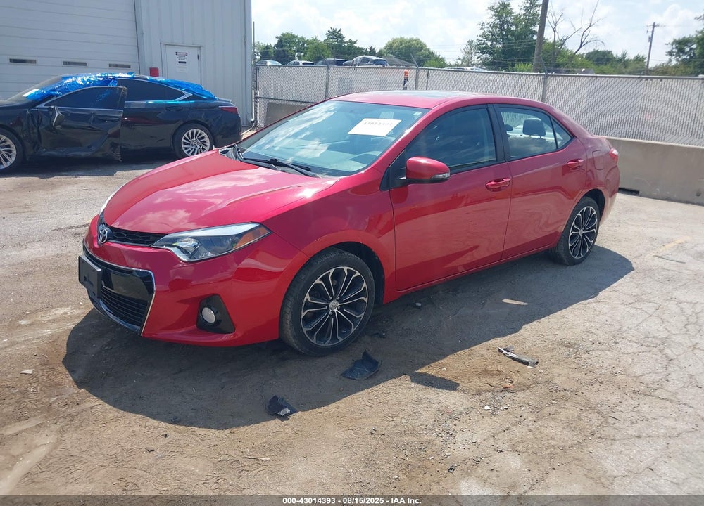 2016 TOYOTA COROLLA VIN: 2T1BURHE7GC638375